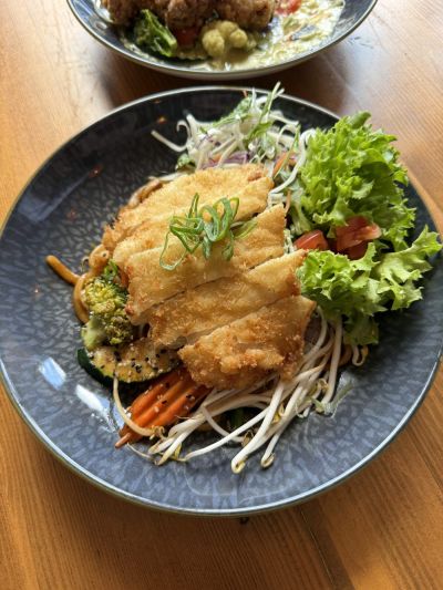 Udonyaki knusprige Hähnchen